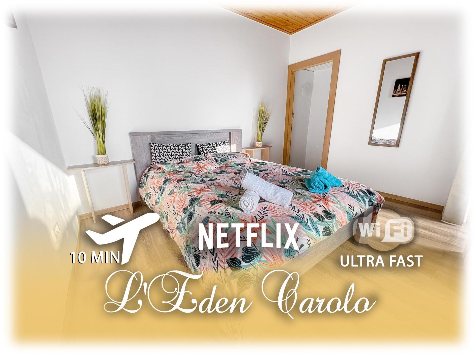 Apartmán L'Eden Carolo - Netflix, Wi-Fi, 10Min Aeroport, Parking Gratuit Dampremy Exteriér fotografie